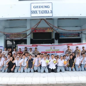 Pelajar SMK Yadika 3 Tegal Alur Jakbar Deklarasi Anti Tawuran