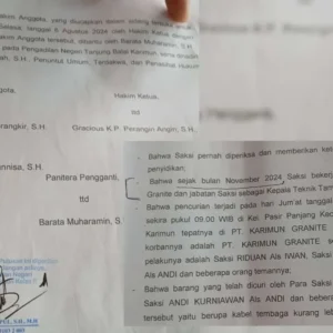 Pengadilan Negeri Karimun Bungkam, Keluarga Mengadu ke DPR RI