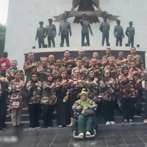 Peringati HUT TNI ke-79, 4 Rayon KB FKPPI se-Jakbar Kunjungi 3 Museum Pahlawan Revolusi