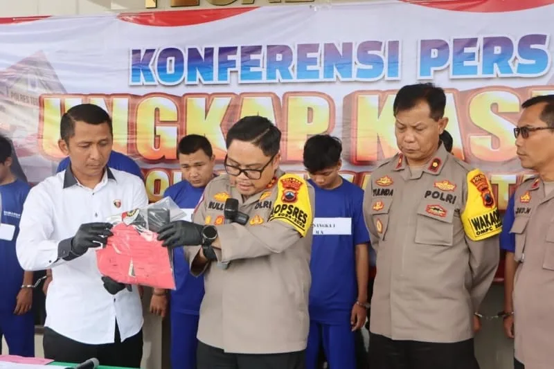 Polres Tegal Kota Berhasil Mengamankan 3 Pelaku Pencurian Dengan Pemberatan