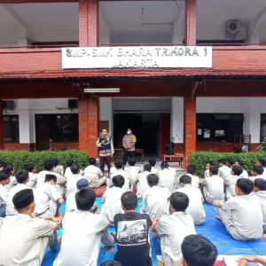 Polsek Grogol Petamburan Sosialisasikan Penarikan KJP Bagi Pelajar Terlibat Tawuran