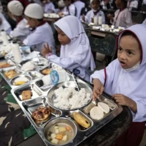 Program Makan Bergizi Gratis Prabowo Butuh Anggaran 800 Miliar Sehari? Alasan Prabowo Ubah Makan Siang Gratis Jadi Makan Bergizi Gratis Sasar Anak-anak Hingga Ibu Hamil, Program Makan Bergizi Gratis Dimulai Tahun Depan MBG Resmi Diluncurkan Kemarin, Targetkan 600.000 Penerima di Hari Pertama Zakat untuk Program Makan Gratis, Pro dan Kontra Mengemuka