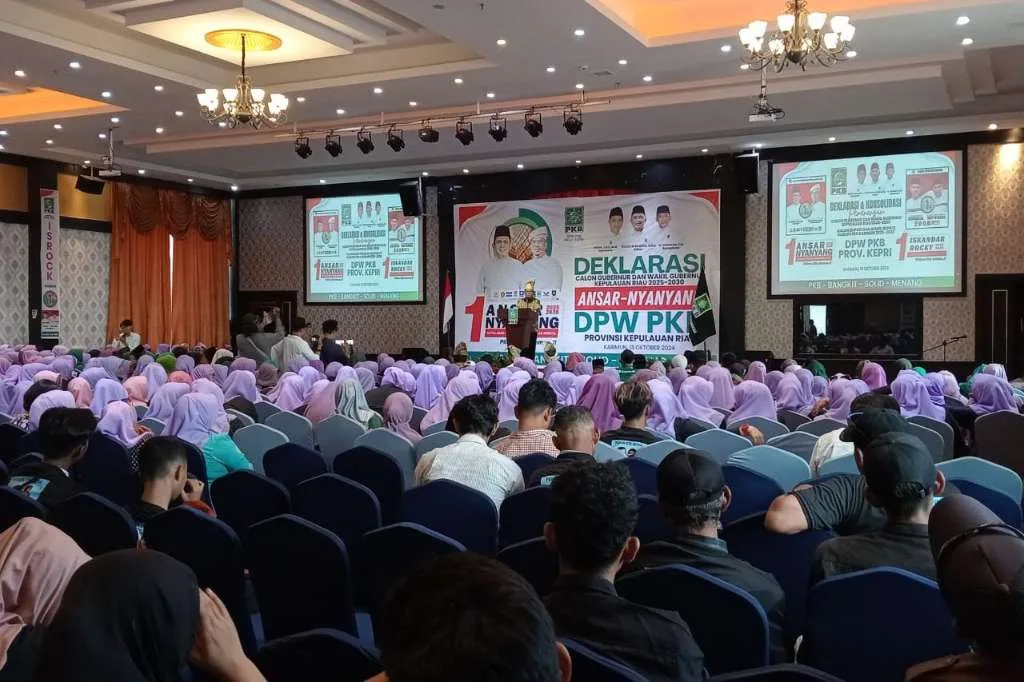 Ribuan Kader Partai PKB Karimun Deklarasikan Dukungan ke Ansar-Nyanyang dan Iskandar-Rocky