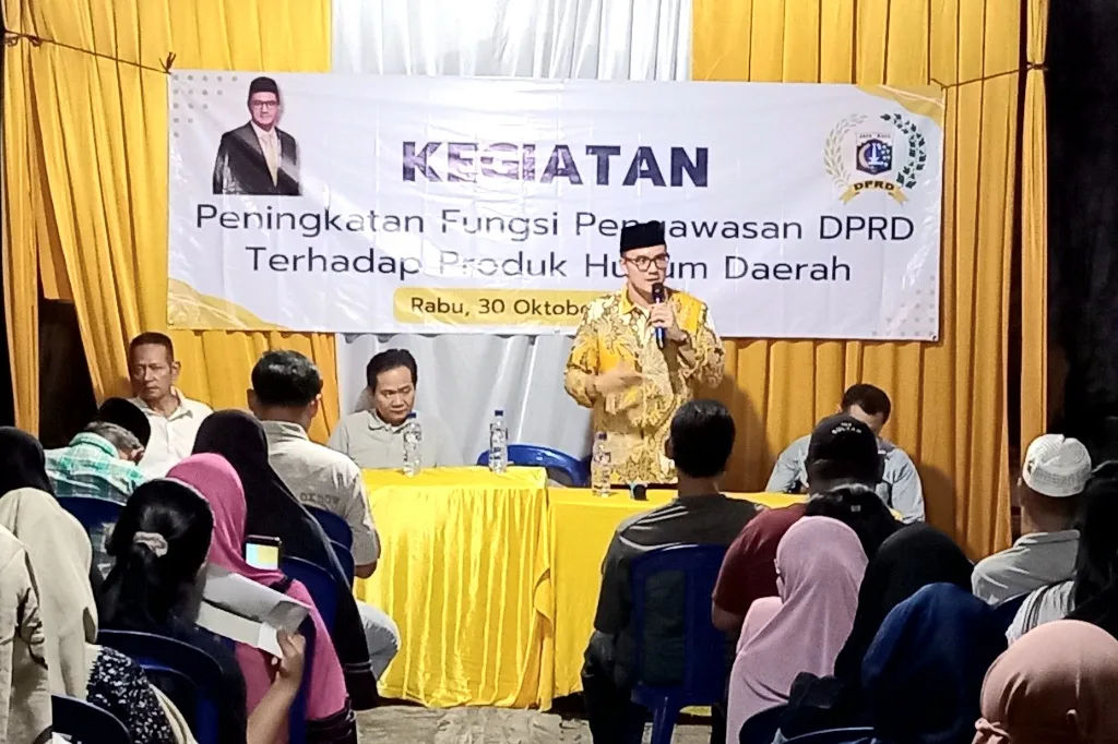 Syafi Djohan Sosialisasikan Perda Nomor 5 Tahun 2014 di Sukabumi Selatan Jakarta Barat