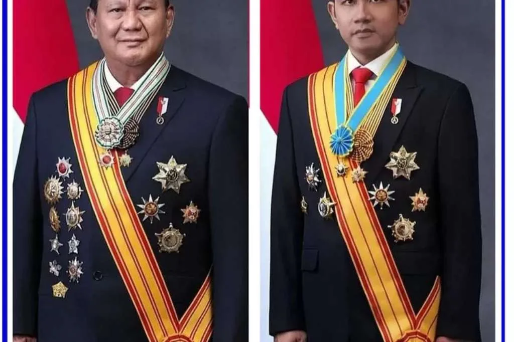 Terima Tanda Kehormatan Usai Dilantik, Ini Arti Medali Prabowo-Gibran 