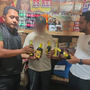 Wujudkan Pilkada Damai, Polres Tegal Kota Amankan Ratusan Botol Miras