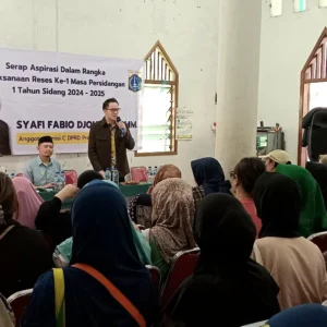 Anggota DPRD DKI, Syafi Djohan Serap Aspirasi Warga Kemanggisan Jakarta Barat