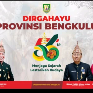 Dirgahayu Provinsi Bengkulu ke 56 Tahun 2024 'Menjaga Sejarah Lestarikan Budaya'