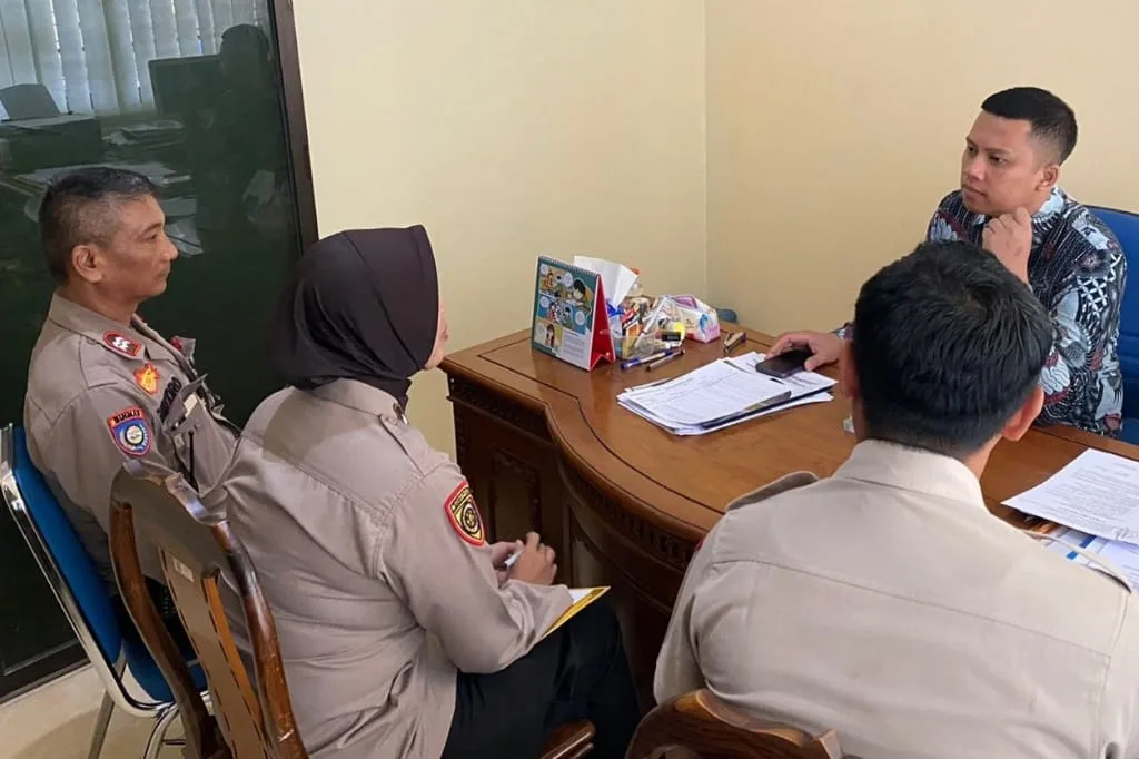 Dukung Program Ketahanan Pangan, Polres Tegal Kota Sosialisasikan Penerimaan Polri Jalur Bakomsus
