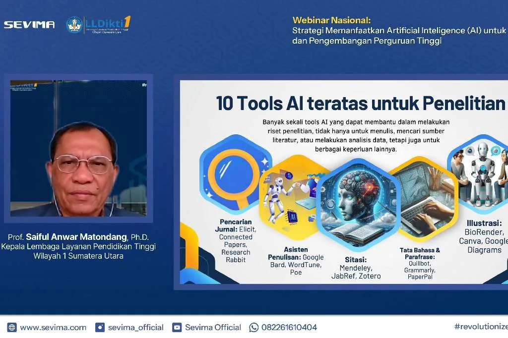 IT Del Manfaatkan AI untuk Tingkatkan Pendidikan dan Kehidupan Masyarakat