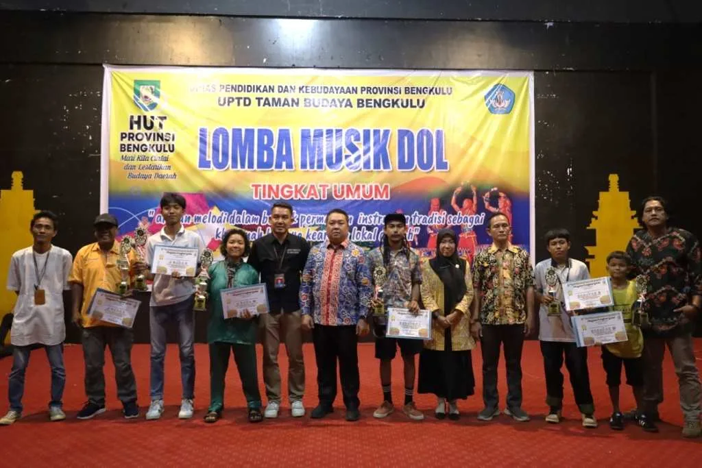 Jaga Warisan Budaya Bengkulu, UPTD Taman Budaya Gelar Lomba Musik Dol