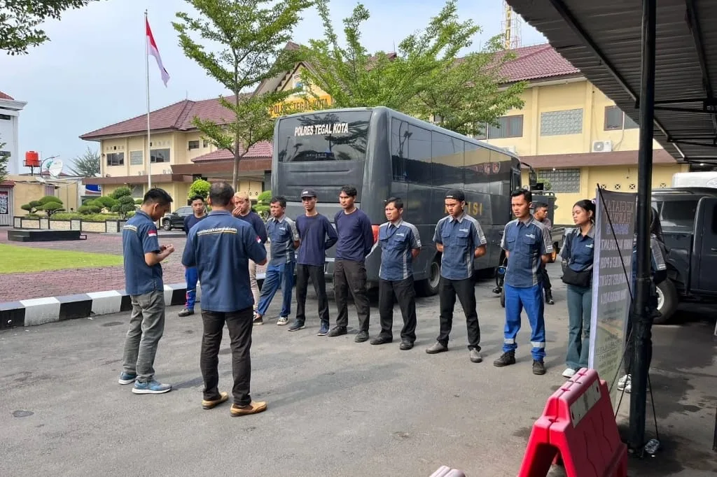 Jelang Pilkada 2024, Polres Tegal Kota Siapkan Kelaikan Ranmor Dinas