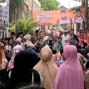 Kampanye Mas Pram-Bang Doel di Duri Kepa Dipadati Warga, Ketum JAKARTADIL: Luar Biasa