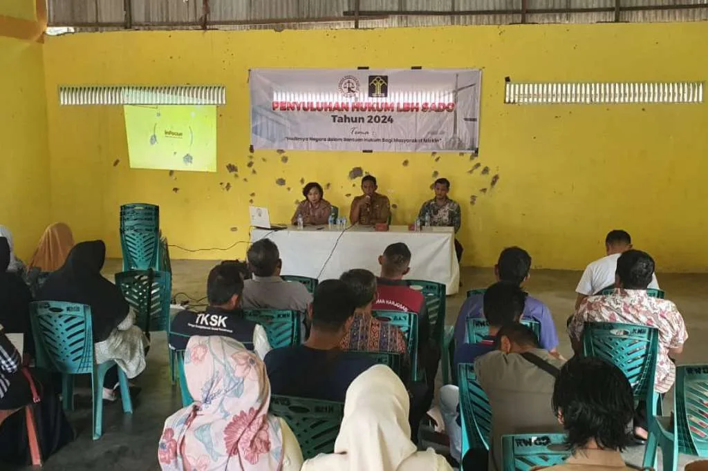 LBH SADO Serta Kelurahan Harjosari Berikan Penyuluhan Hukum Bagi Warga