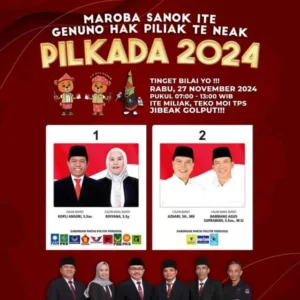 Maroba Sanok Ite Genuno Hak Piliak Te Neak Pilkada 2024 Kabupaten Lebong