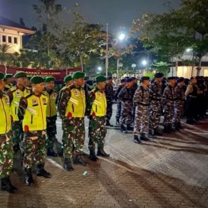 Ratusan Personel Polri Amankan Debat Kedua Calon Walikota dan Wakil Walikota Tegal