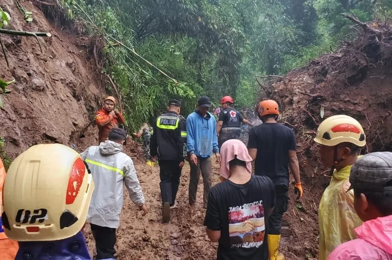 TNI-Polri Bersama Instansi Terkait Evakuasi Pohon Tumbang