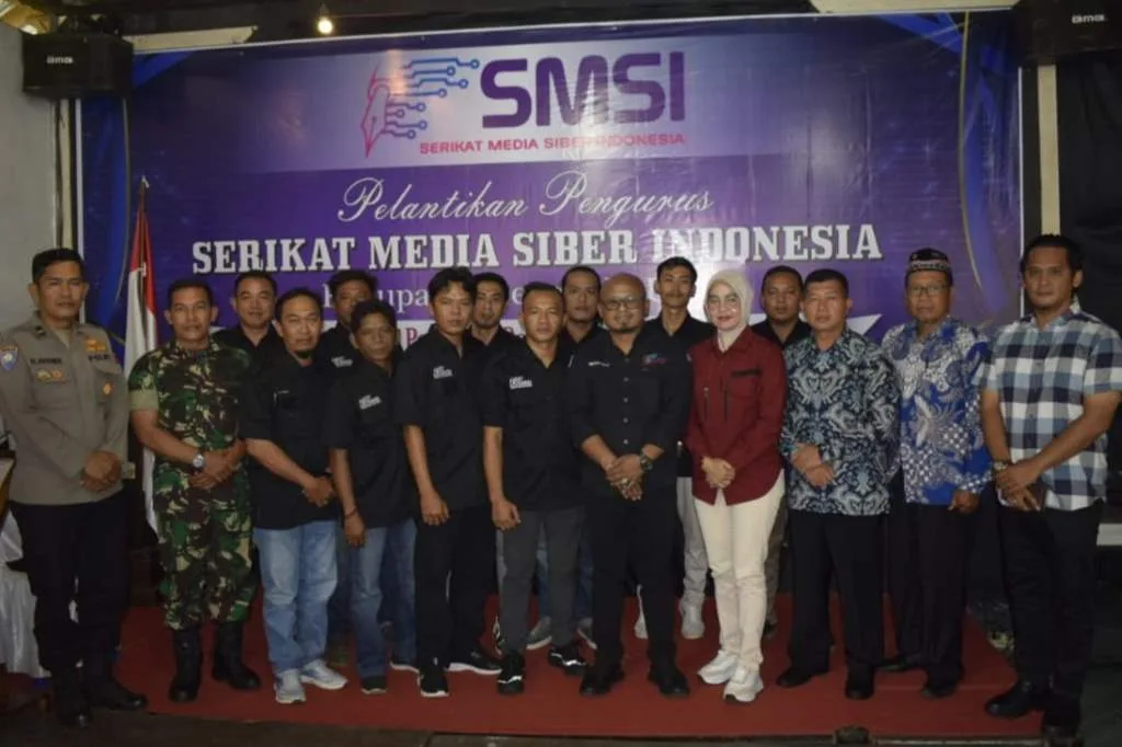Wibowo Susilo Lantik Pengurus SMSI Kabupaten Bengkulu Utara Periode 2024-2027
