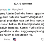 Admin Tiktok Gerindra Akhirnya Speak Up Soal Kasus Harvey Moeis Yang Dihukum 6,5 Tahun