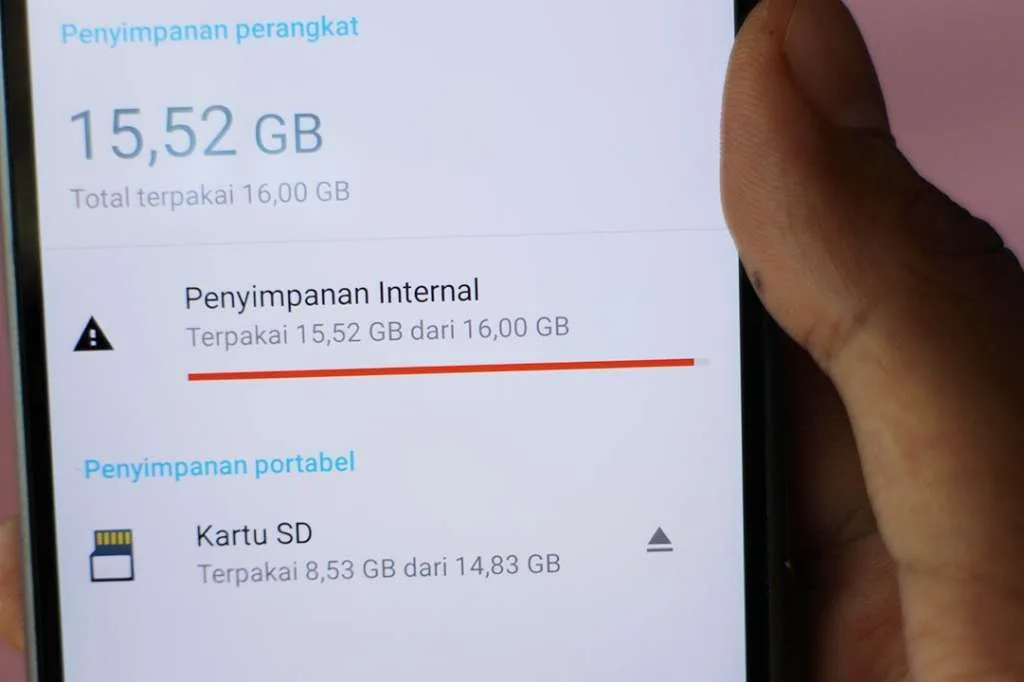 Cara Efektif Mengatasi Memori Penuh di Ponsel Android