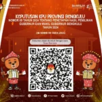 Mau Tau Hasil Keputusan KPU Provinsi Bengkulu Tentang Hasil Pilgub 2024 Scan Aja