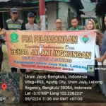 Pemdes Kota Agung Rehab Jalan Lingkungan di Dusun II