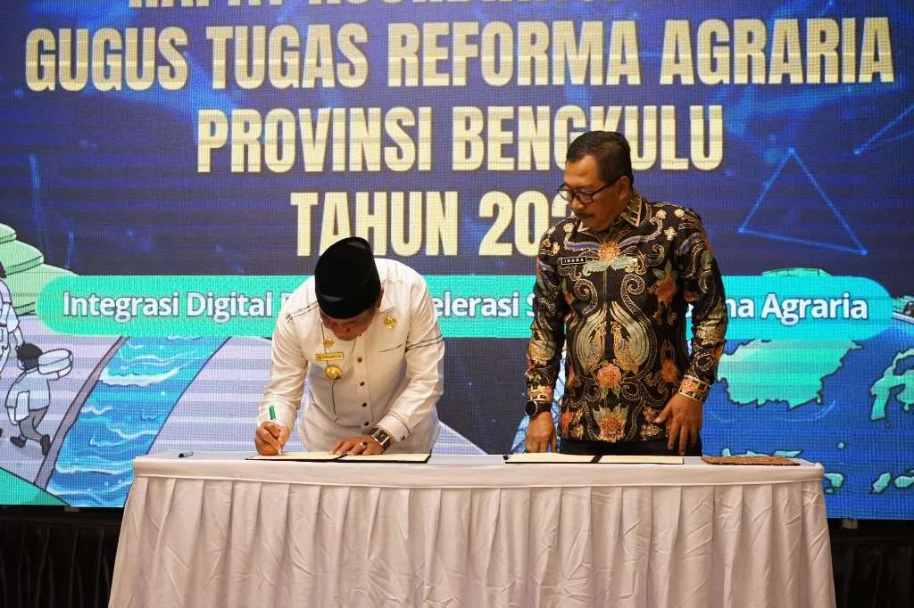 Pemprov Bengkulu Tegas Berantas Mafia Tanah dan Optimalkan Reforma Agraria