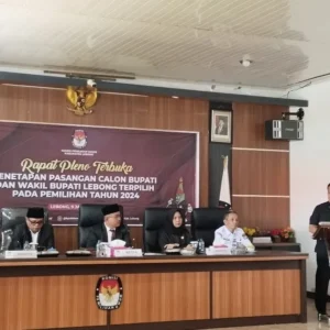 Gelar Rapat Pleno, KPU Lebong Tetapkan Azhari-Bambang Sebagai Bupati Terpilih Gelar rapat Pleno, KPU Lebong Tetapkan Azhari-Bambang Sebagai Bupati Terpilih