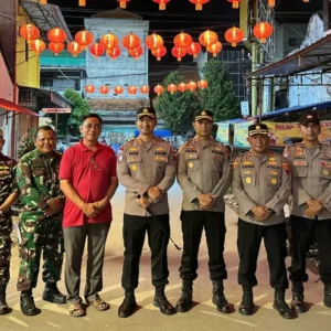 Perayaan Imlek Kota Tegal, Polisi Perketat Pengamanan di Klenteng Tek Hay Kiong
