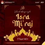 KPU Povinsi Bengkulu Mengucapkan Selamat Memperingati Isra' Mi'raj Nabi Muhammad SAW 27 Rajab 1446 H
