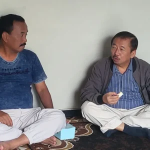 Bambang DH Politisi PDIP Sambangi Panglima Kawula Alit di Kota Blitar