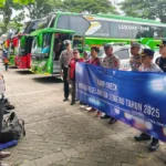 Polres Blitar Kota Gelar Ramp Check, Pastikan Kelayakan Operasional Kendaraan Angkutan Umum