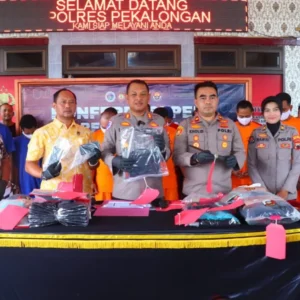 Ungkap 14 Kasus di Januari 2025, Polres Pekalongan Tangkap 21 Pelaku Kriminal