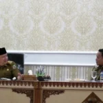 Gubernur Rohidin dan Bupati Erwin, Bahas Tapal Batas hingga Pembangunan Pelabuhan