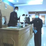 Paripurna DPRD Bengkulu Utara Agenda Penyampaian Kata Akhir Fraksi