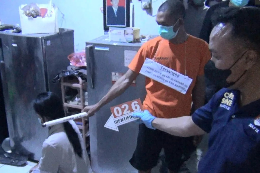 Begini Proses Rekonstruksi Kasus Pembunuhan Tragis Ibu dan Anak dalam Toren Air