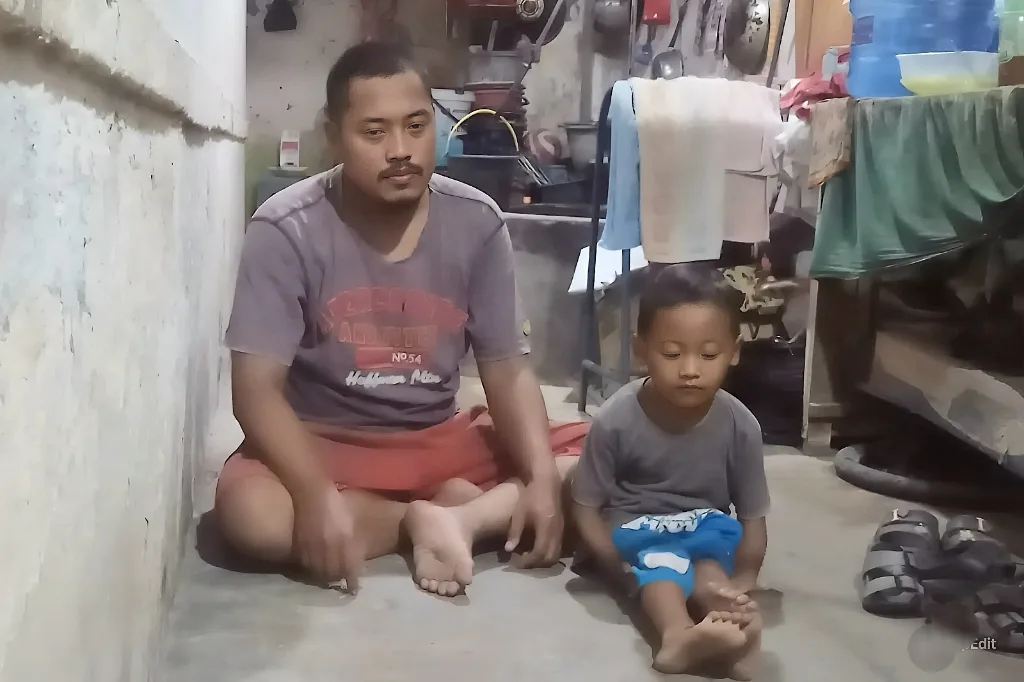 Digemerlapnya Kabupaten Tegal, Terselip Kisah Pilu Warga Kurang Mampu di Desa Kebasen