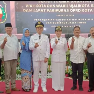 Heru Santoso: Usai Sertijab Walikota dan Wakil Walikota Blitar, Semoga Amanah