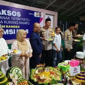 HUT ke-8, SMSI Bengkulu Santuni Anak Yatim, Mahasiswa dan Gerlar Buka Puasa Bersama
