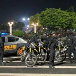Jelang Idul Fitri 1446H, Polisi Perkuat Patroli Malam Dikawasan Kota Tegal