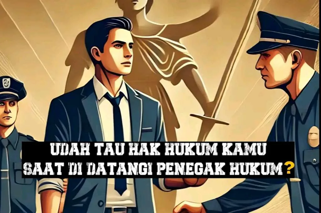 Jika Suatu Saat Kalian Didatangi Oleh Penegak Hukum, Jangan Panik!