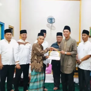 Kades Air Merah Sampaikan Rasa Hormat Kepada Wakil Bupati Mukomuko