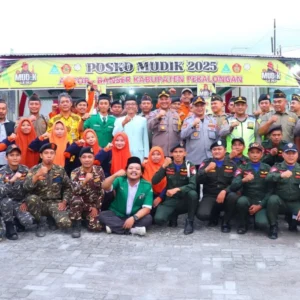 Kapolres Pekalongan Luncurkan Posko Mudik 2025 Ansor-Banser di Masjid An Nur