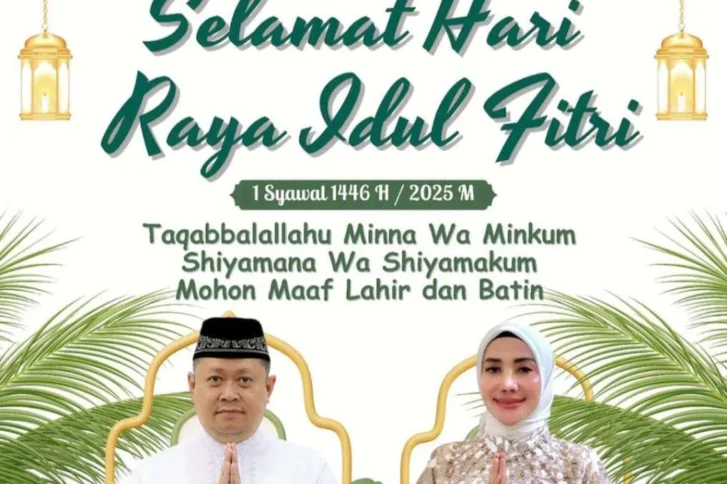 Keluarga besar Kejaksaan Negeri Karimun dan Ikatan Adhyaksa Dharmakarini Daerah Karimun mengucapkan Selamat Hari Raya Idul Fitri 1446H/2025 Masehi