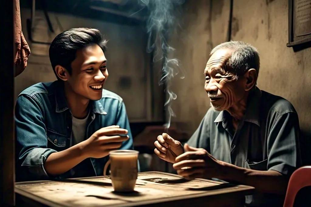Kopi Pahit, Politik Manis: Humor Ironis di Warung Pak Muis
