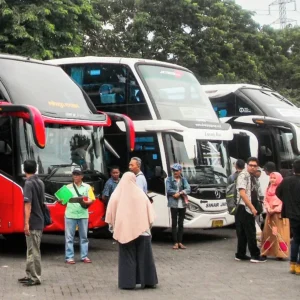 Lebaran 2025: Sebanyak 5.477 Pemudik Berangkat dari Terminal Kalideres Jakbar