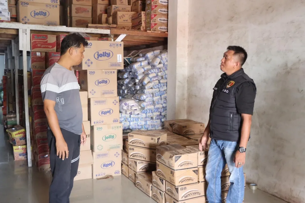 Menjelang Lebaran, Polres Lebong Pantau Bahan Pokok Penting di Pasar