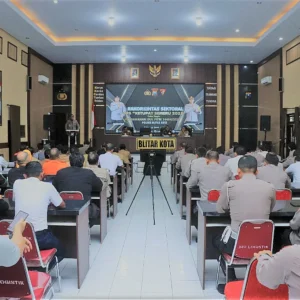 Polres Blitar Kota Gelar Rakor Lintas Sektoral Persiapan Operasi Ketupat Semeru 2025 Polres Blitar Kota Gelar Rakor Lintas Sektoral Persiapan Operasi Ketupat Semeru 2025