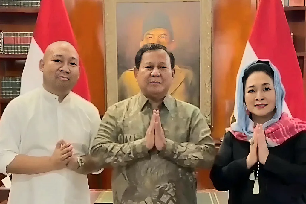 Presiden Prabowo Subianto Bagikan Ucapan Lebaran 1446H di Instagram bersama Titiek dan Didit
