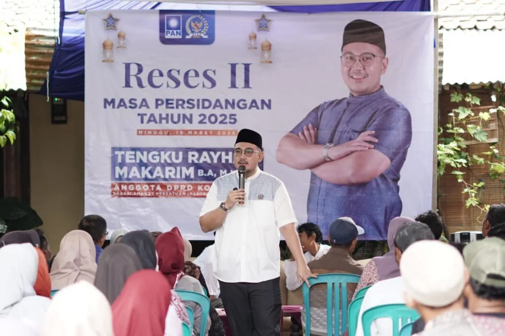 Rayakan 200 Hari Mengemban Amanah Sebagai Anggota DPRD Kota Tegal, Tengku Rayhan Makarim Menggelar Reses